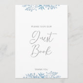 Blue Eucalyptus Weddenschap (Voorkant)