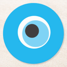 Blue Evil Eye Drink Onderzetter - Verzamel alle 4 