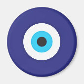 Blue Evil Eye Magnet (Voorkant)