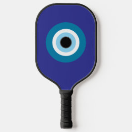Blue Evil Eye Pickle Ball Paddle