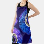 Blue Evil Eye Protection All-Over Print Apron Schort (Insitu)