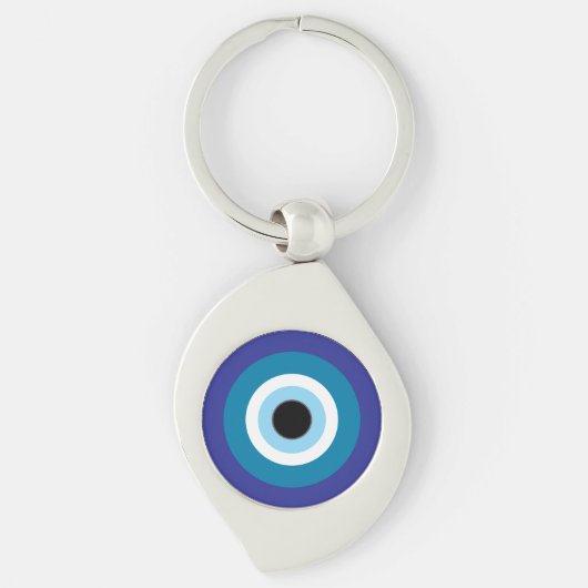 Blue Evil Eye Sleutelhanger (Voorkant)