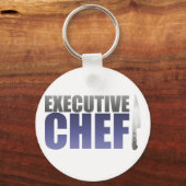 Blue Executive Chef Sleutelhanger (Voorkant)
