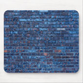 Blue Exposed Brick Cool Muismat (Voorkant)
