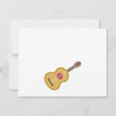 Blue Eye Boy Mexican Fiesta Kids Birthday Party Kaart (Achterkant)