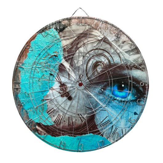 Blue Eye Dart Board Dartbord (Voorkant)