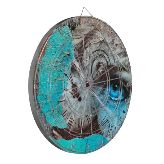 Blue Eye Dart Board Dartbord (Voorkant Links)