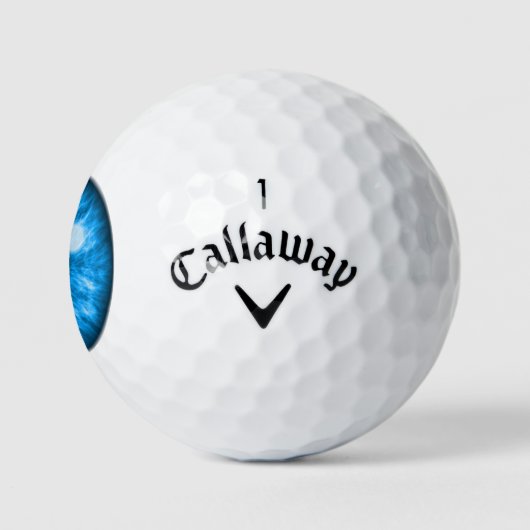 Blue Eye Funny Golfballen (Logo)