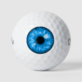 Blue Eye Funny Golfballen
