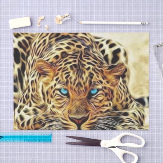 Blue Eye Leopard Tissuepapier (Craft)