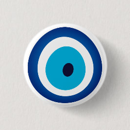 Blue Eye Lucky Charm Ronde Button 3,2 Cm