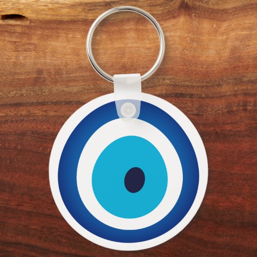 Blue Eye Lucky Charm Sleutelhanger (Achterkant)