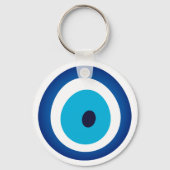 Blue Eye Lucky Charm Sleutelhanger (Achterkant)