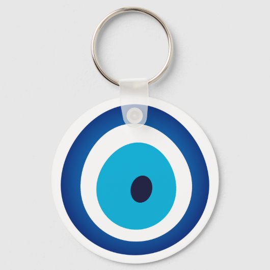 Blue Eye Lucky Charm Sleutelhanger (Achterkant)