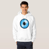 Blue Eye Mannen Hoodie (Voorkant volledig)
