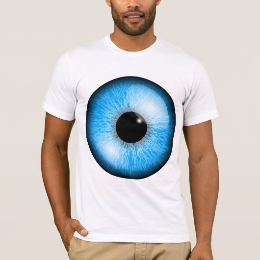 Blue Eye Mannen T-shirt (Voorkant)