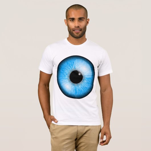 Blue Eye Mannen T-shirt (Voorkant volledig)