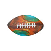 Blue Eye Modern Abstract Fine Art Cool Pattern #16 American Football (Voorkant)