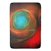 Blue Eye Modern Abstract Fine Art Cool Pattern #16 Badmat (Voorkant Verticaal)