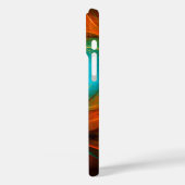 Blue Eye Modern Abstract Fine Art Cool Pattern #16 Case-Mate iPhone Case (Achterkant / Links)