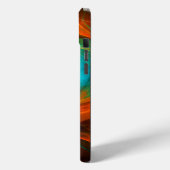 Blue Eye Modern Abstract Fine Art Cool Pattern #16 Case-Mate iPhone Case (Achterkant / Links)