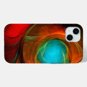 Blue Eye Modern Abstract Fine Art Cool Pattern #16 Case-Mate iPhone Case (Achterkant (horizontaal))