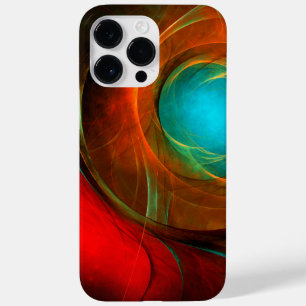 Blue Eye Modern Abstract Fine Art Cool Pattern #16 Case-Mate iPhone 14 Pro Max Hoesje