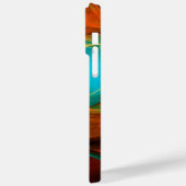 Blue Eye Modern Abstract Fine Art Cool Pattern #16 Case-Mate iPhone Case (Achterkant / Links)