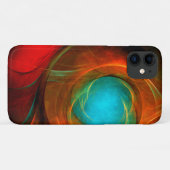 Blue Eye Modern Abstract Fine Art Cool Pattern #16 Case-Mate iPhone Case (Achterkant (horizontaal))