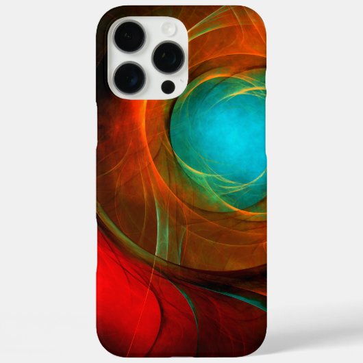 Blue Eye Modern Abstract Fine Art Cool Pattern #16 Case-Mate iPhone Case (Achterkant)
