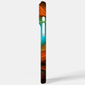 Blue Eye Modern Abstract Fine Art Cool Pattern #16 Case-Mate iPhone Case (Achterkant / Links)