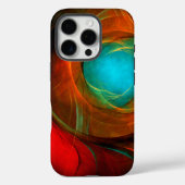 Blue Eye Modern Abstract Fine Art Cool Pattern #16 Case-Mate iPhone Case (Achterkant)