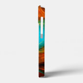 Blue Eye Modern Abstract Fine Art Cool Pattern #16 Case-Mate iPhone Case (Achterkant / Links)