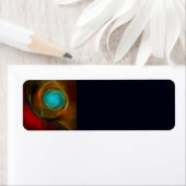 Blue Eye Modern Abstract Fine Art Cool Pattern #16 Etiket (Insitu)