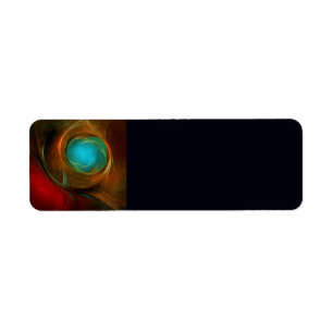 Blue Eye Modern Abstract Fine Art Cool Pattern #16 Etiket