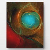 Blue Eye Modern Abstract Fine Art Cool Pattern #16 Fotoplaat (Voorkant)