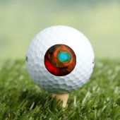 Blue Eye Modern Abstract Fine Art Cool Pattern #16 Golfballen (Insitu Shirt)