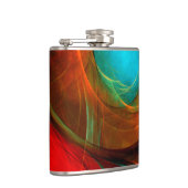 Blue Eye Modern Abstract Fine Art Cool Pattern #16 Heupfles (Rechts)