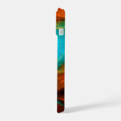 Blue Eye Modern Abstract Fine Art Cool Pattern #16 iPhone 15 Case (Linkerkant)