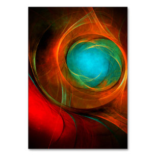 Blue Eye Modern Abstract Fine Art Cool Pattern #16 Kaart