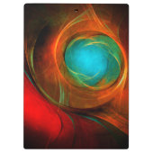 Blue Eye Modern Abstract Fine Art Cool Pattern #16 Klembord (Achterkant)