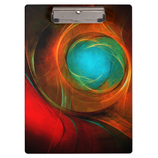 Blue Eye Modern Abstract Fine Art Cool Pattern #16 Klembord (Voorkant)