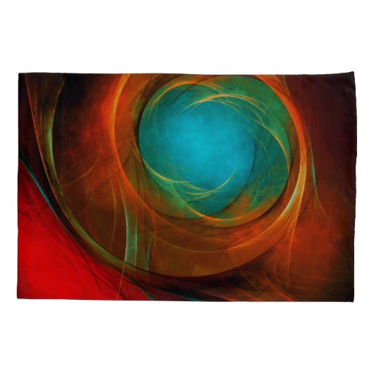 Blue Eye Modern Abstract Fine Art Cool Pattern #16 Kussensloop (Achterkant)