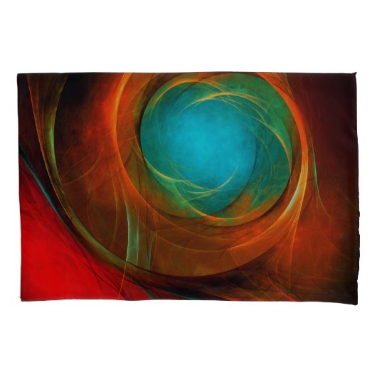 Blue Eye Modern Abstract Fine Art Cool Pattern #16 Kussensloop (Voorkant)
