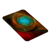Blue Eye Modern Abstract Fine Art Cool Pattern #16 Magneet (Rechterzijde)