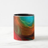 Blue Eye Modern Abstract Fine Art Cool Pattern #16 Mok (Midden)
