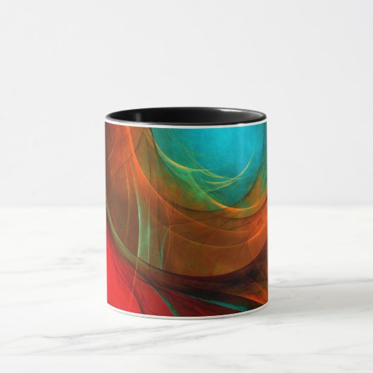 Blue Eye Modern Abstract Fine Art Cool Pattern #16 Mok (Midden)