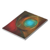 Blue Eye Modern Abstract Fine Art Cool Pattern #16 Notitieblok (Linkerzijde)