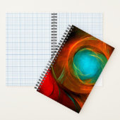 Blue Eye Modern Abstract Fine Art Cool Pattern #16 Notitieboek (Binnen)
