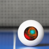 Blue Eye Modern Abstract Fine Art Cool Pattern #16 Pingpongbal (Net)